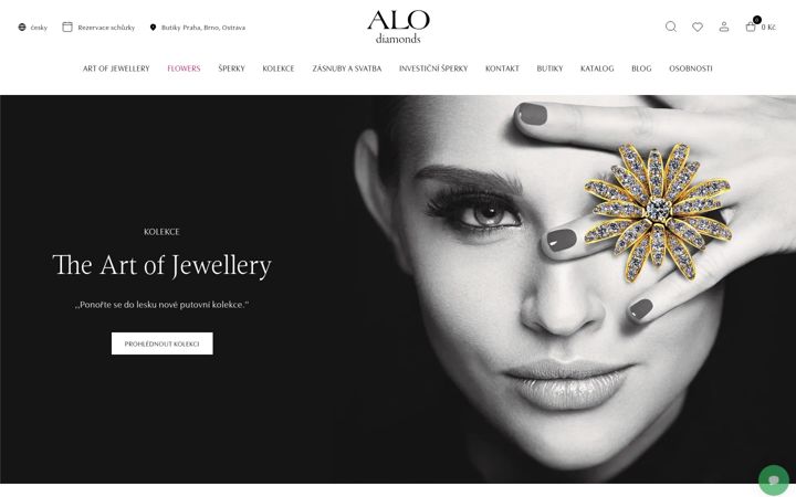 Screenshot of alo.cz