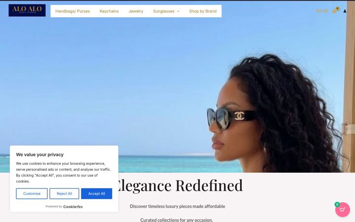 Snimka zaslona za aloalo.online