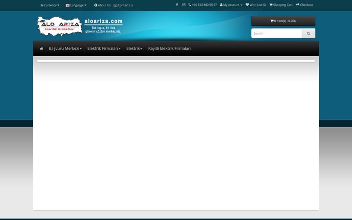 Snimka zaslona za aloariza.com