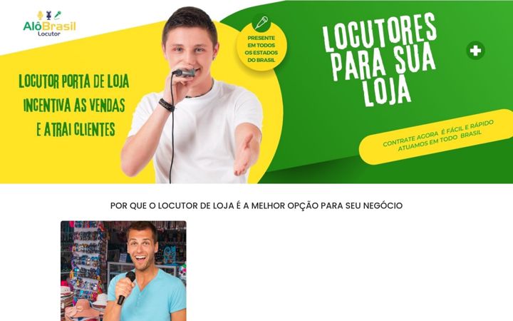 Zrzut ekranu alobrasillocutor.com.br