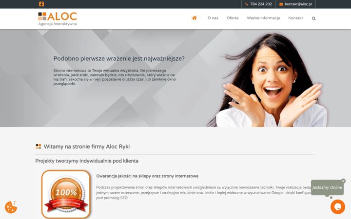 Screenshot of aloc.pl