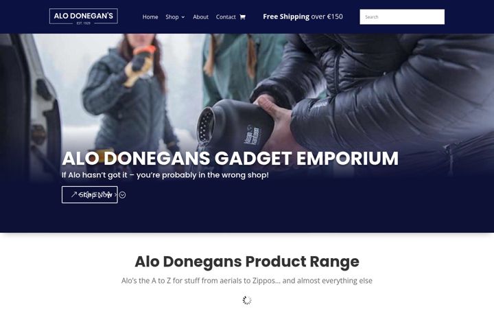 Screenshot di alodonegans.ie