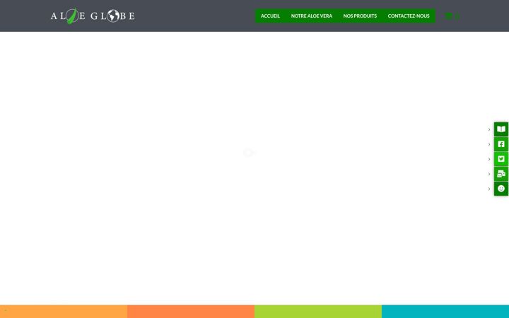 Screenshot of aloeglobe.com