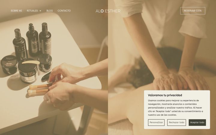 Képernyőkép: aloesther.com