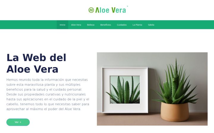 Screenshot of aloeveranatur.com