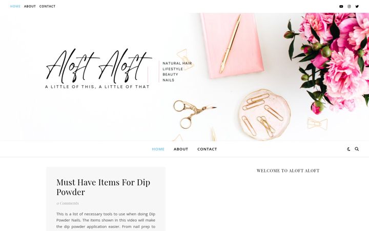 Screenshot of aloftaloft.com