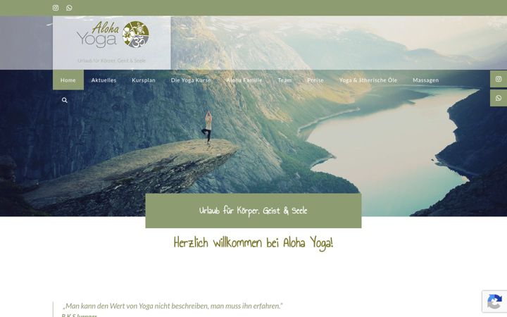 Képernyőkép: aloha-yoga.eu