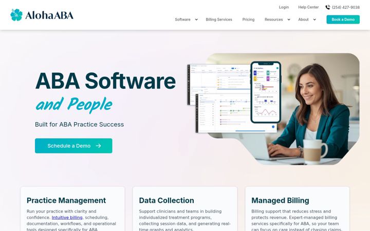 Screenshot of alohaaba.com