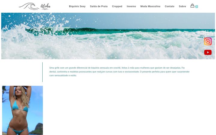 Screenshot of alohacroche.com