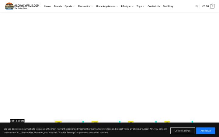 Screenshot of alohacyprus.com
