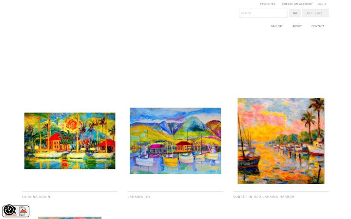 Ekraanipilt saidist alohalahainaart.com