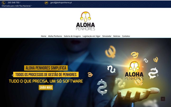 Ekrano kopija alohapenhores.pt