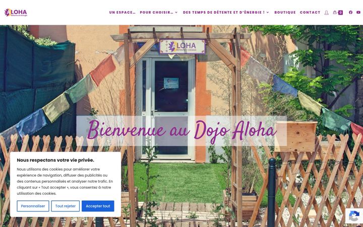 Screenshot of alohaprovence.com