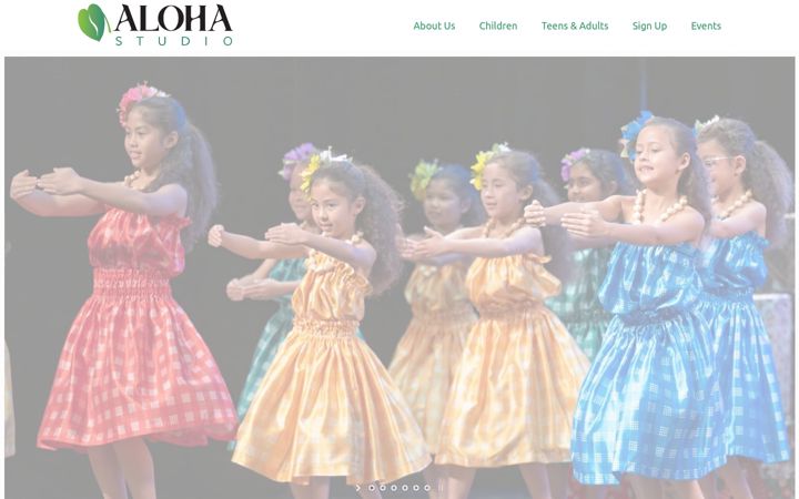 Ekrānuzņēmums no alohastudio.net