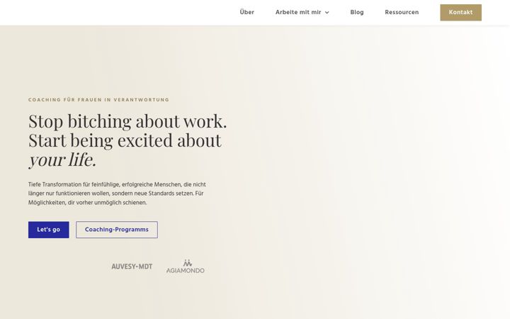 Screenshot of alohavita.com