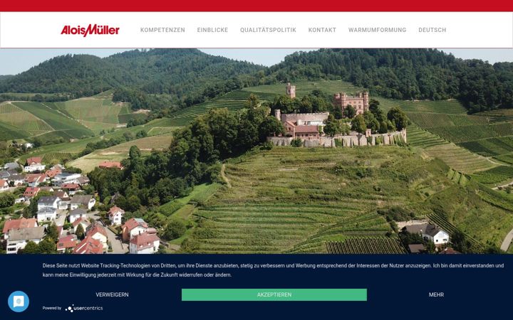 Screenshot of alois-mueller.de