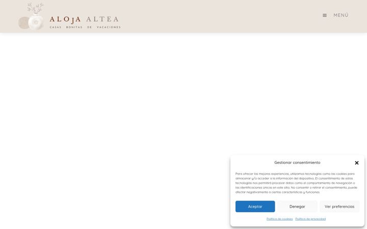 Screenshot von alojaaltea.com