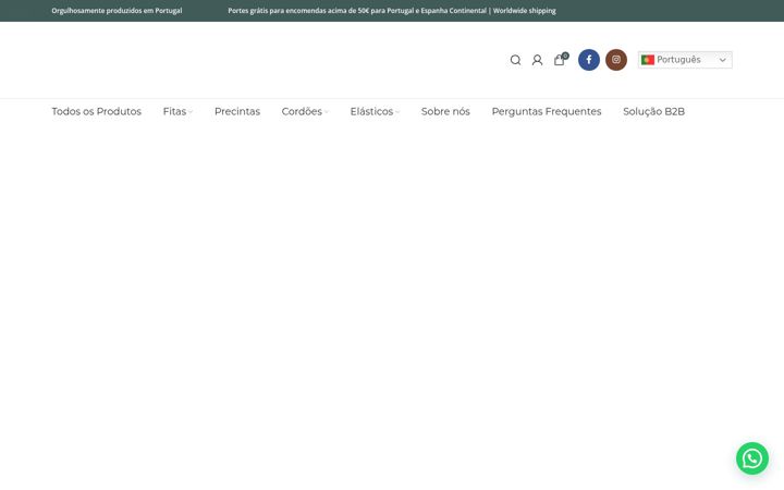 Screenshot of alojadasfitas.pt