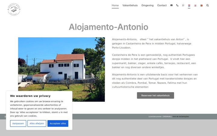 Екранна снимка на alojamento-antonio.com