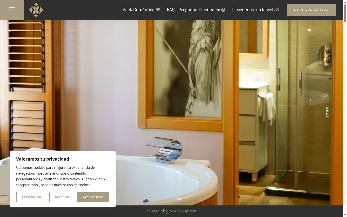 Sutikimo reklamjuostės, rodytos prieš bet kokią sąveiką, ekrano kopija