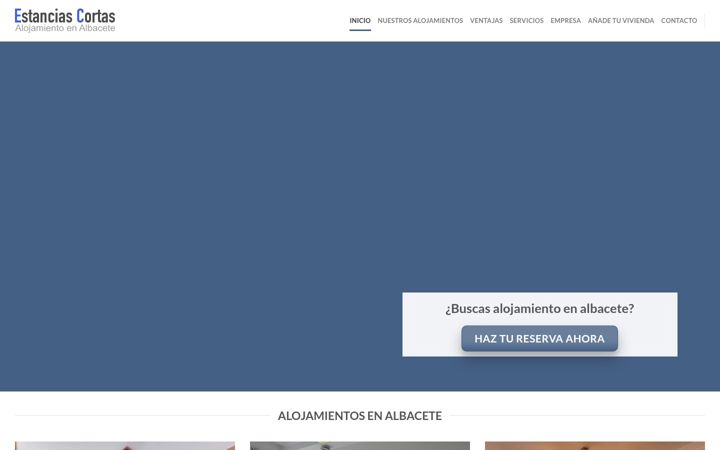 Screenshot of alojamientoenalbacete.com