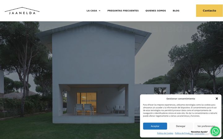 Screenshot of alojamientoenroche.com
