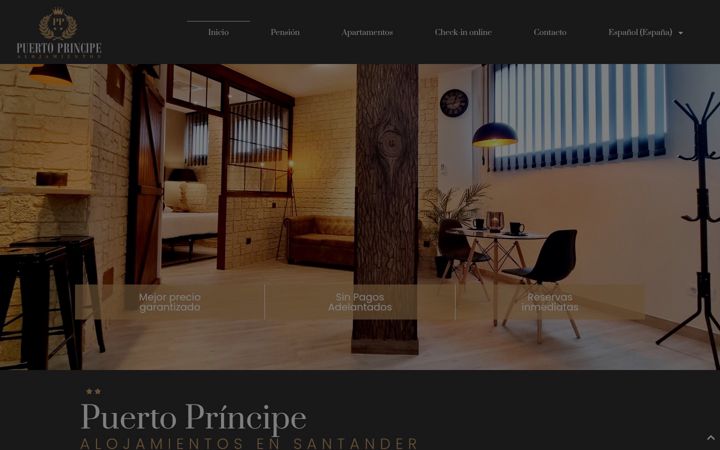 Screenshot von alojamientospuertoprincipe.com
