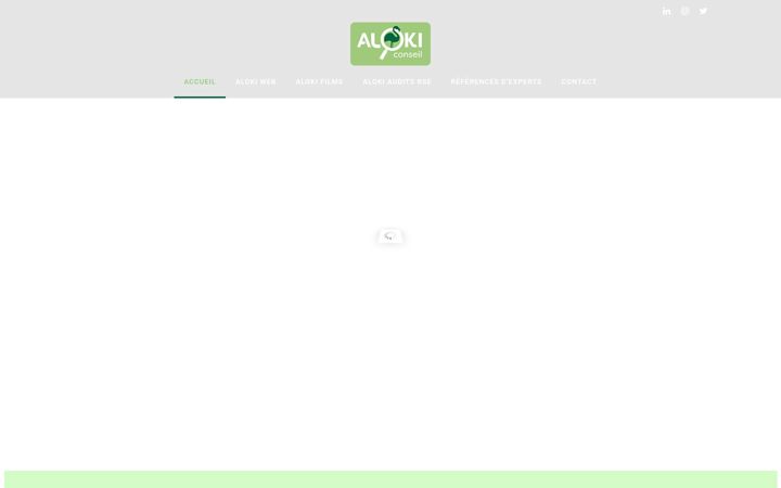 Screenshot di alokiconseil.fr