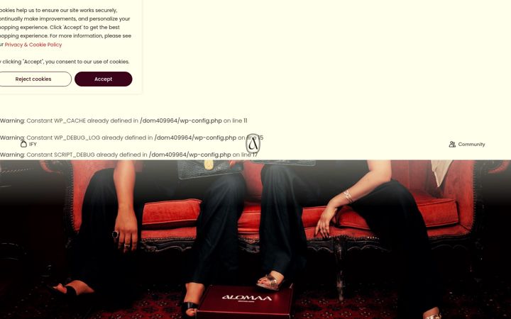 Screenshot of alomaa.com