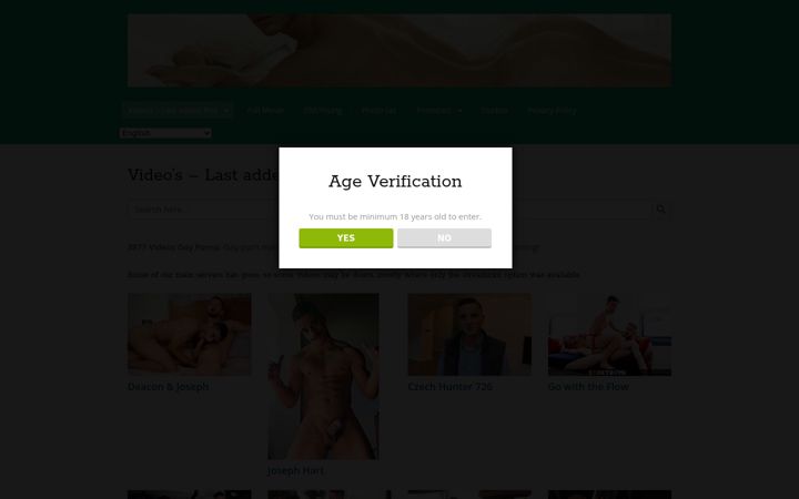 Screenshot of alone4you.com