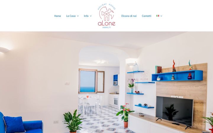 Screenshot of aloneamalfi.it