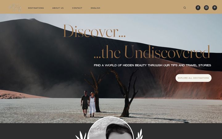 Screenshot of alongcameanelephant.com