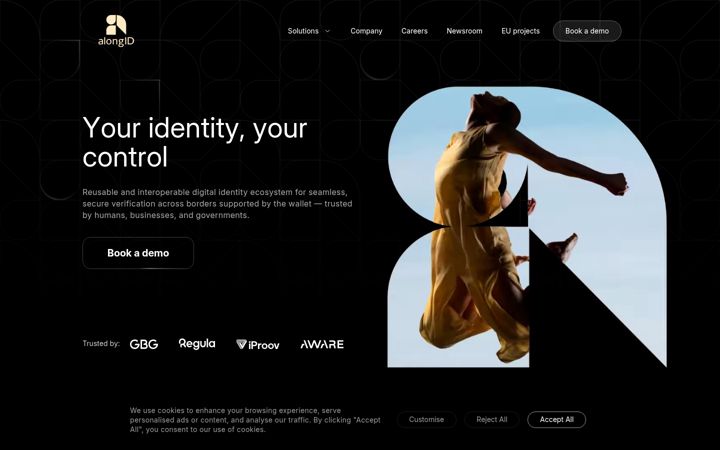 Screenshot of alongid.com