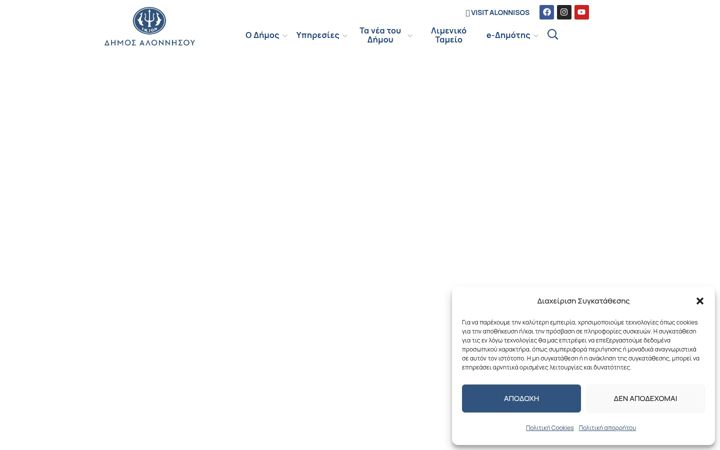 Screenshot ta' alonissos.gov.gr