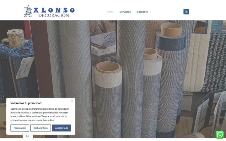 Screenshot of alonsodeko.com