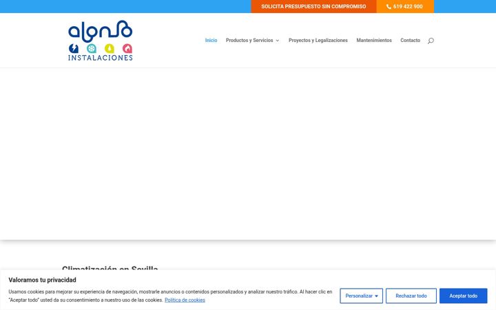 Skærmbillede af alonsoinstalaciones.com