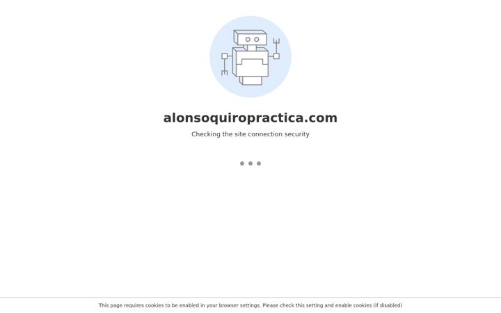 Screenshot of alonsoquiropractica.com