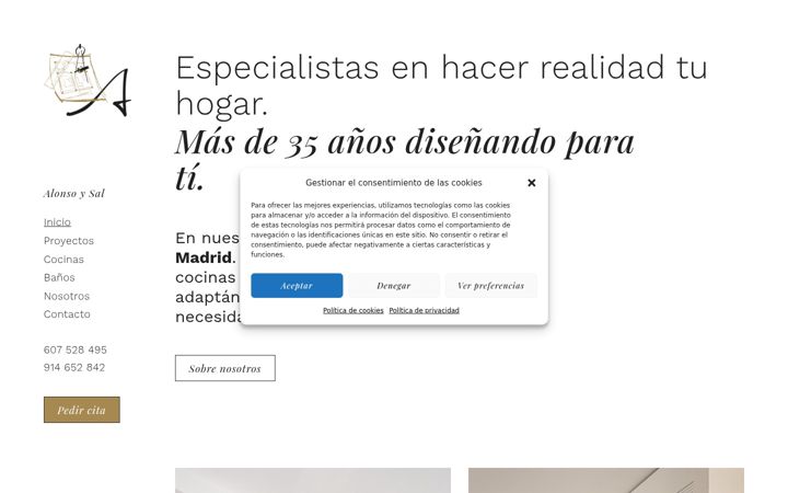 Screenshot ta' alonsoysal.com