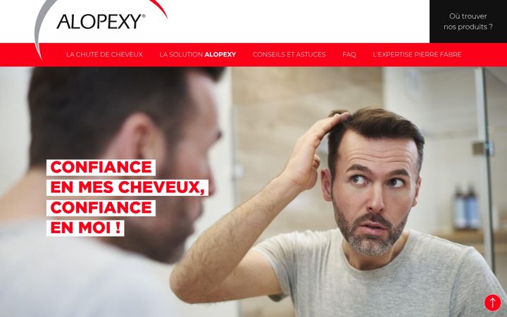 Screenshot of alopexy.fr