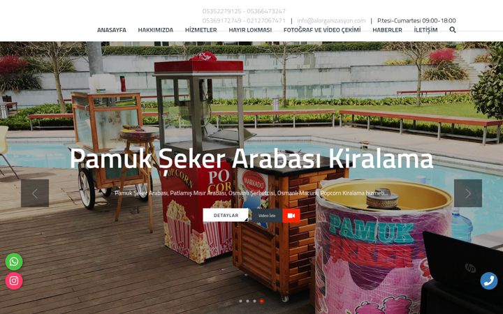 Screenshot di alorganizasyon.com