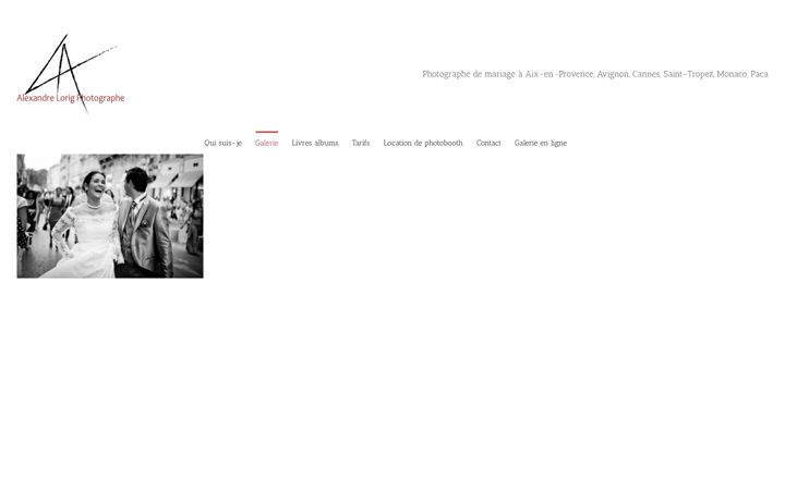 Screenshot of alorig-photographe.com