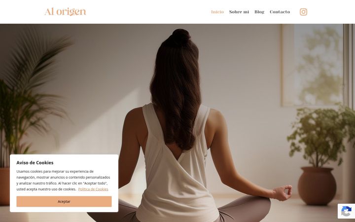 Screenshot of alorigen.net