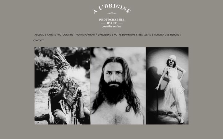 Screenshot of alorigine.paris
