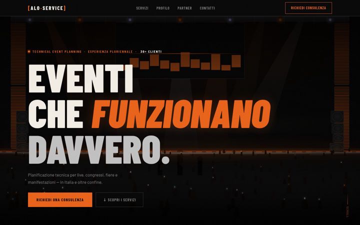 Screenshot of aloservice.it