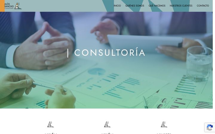 Screenshot di alossancho.es