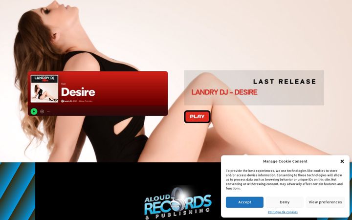 Screenshot of aloud-publishing.com