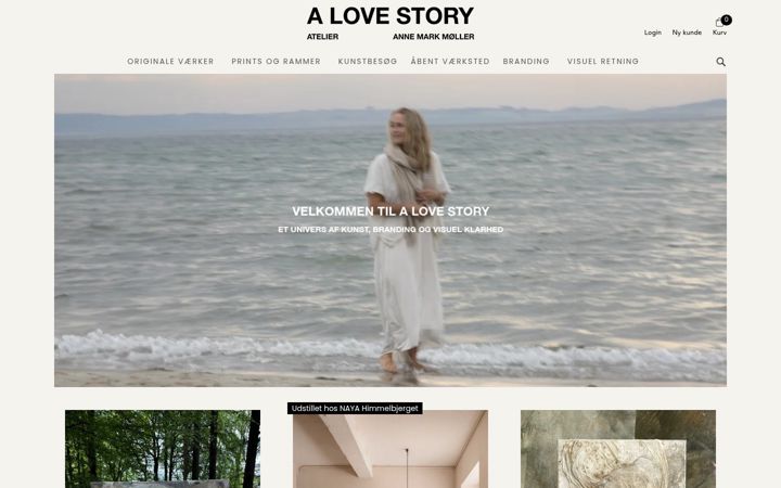 Skærmbillede af alovestory.dk