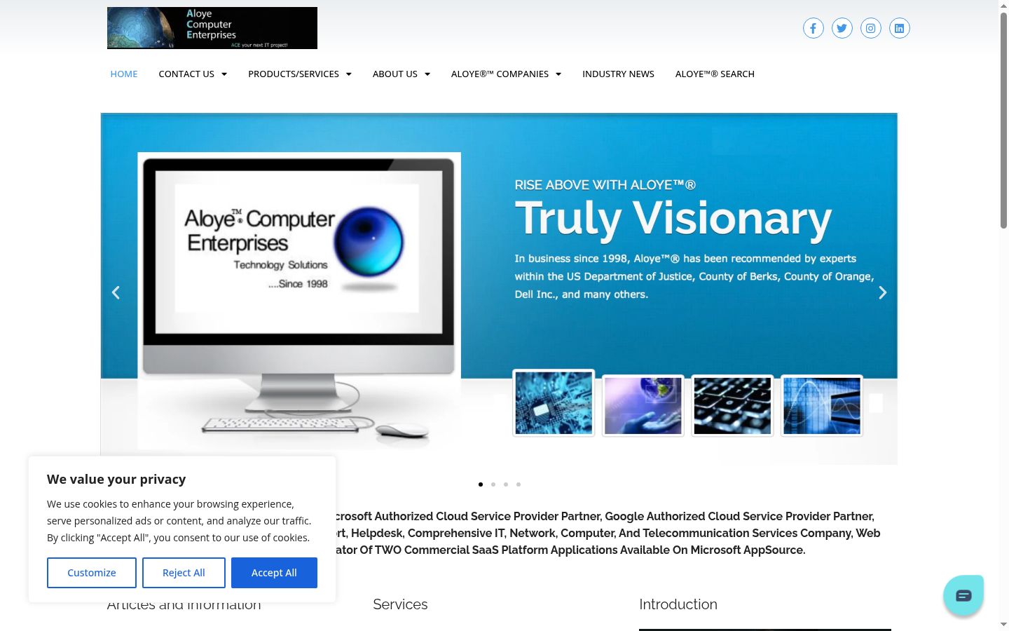 Screenshot tal-banner tal-kunsens muri qabel kwalunkwe interazzjoni