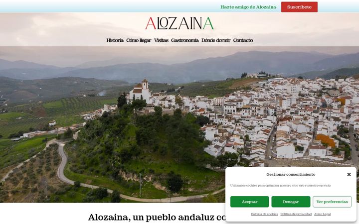 Screenshot ta' alozaina.eu