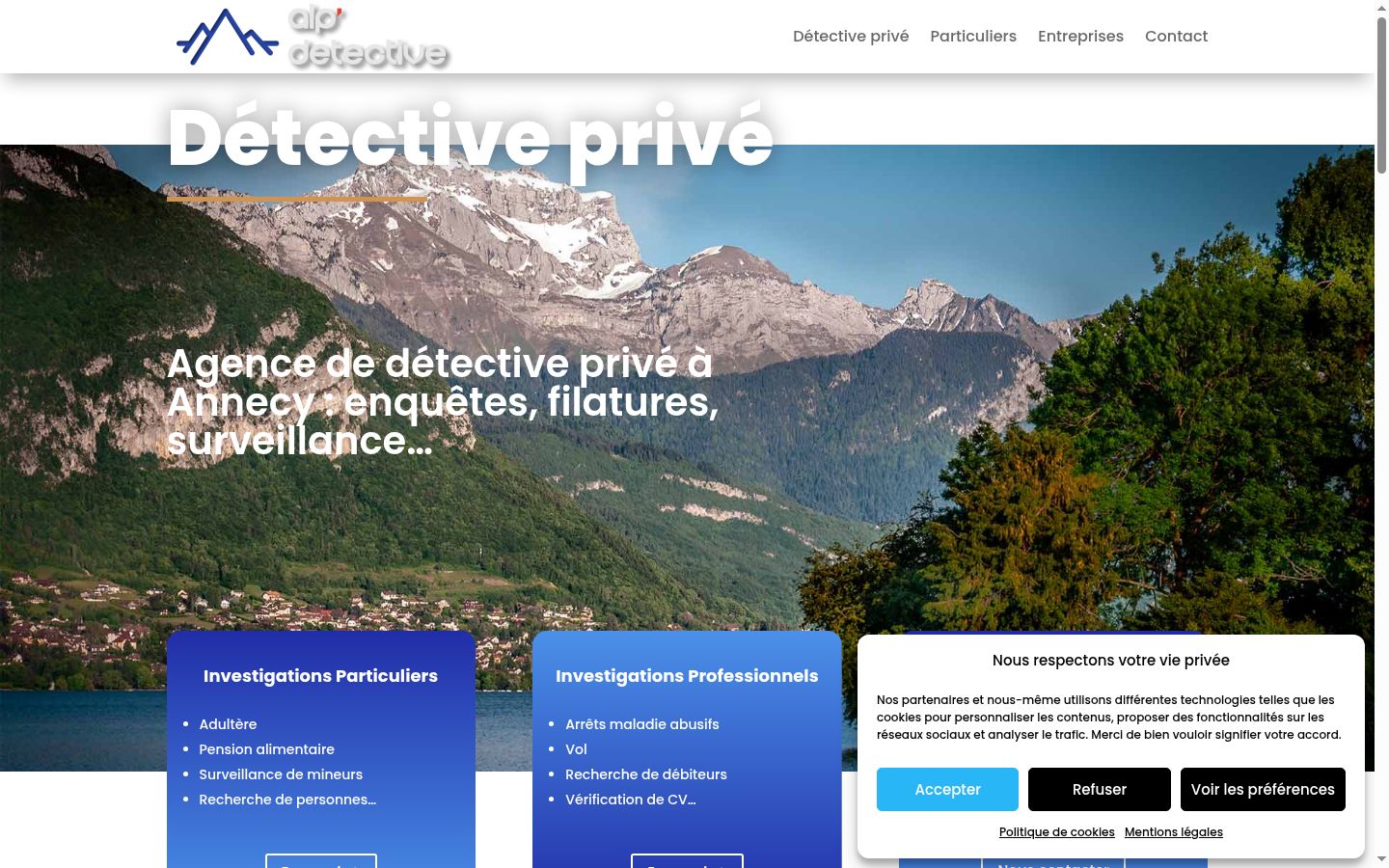 Screenshot tal-banner tal-kunsens muri qabel kwalunkwe interazzjoni